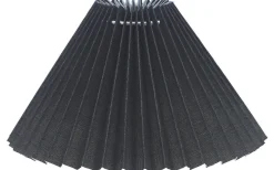Plisserade Lampskärmar-PR Home Astrid Lampskärm Ø25cm Veckad Antrasit