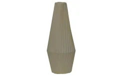 Plisserade Lampskärmar-Hallbergs Astrid Plisserad Stilskärm Ø13cm Satin Beige