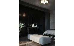 Hall & Trappa|Sovrum < Aneta Astro Plafond 36cm Svart/Guld
