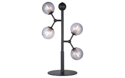 Bordslampor < Halo Design Atom Bordslampa 52cm Svart/ Smoke