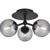 Plafonder-Halo Design Atom Plafond Ø26cm Svart/Smoke
