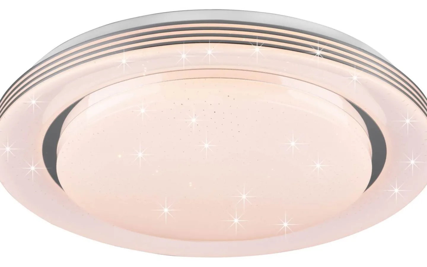 Plafonder < Reality Atria Plafond LED 58cm vitt stjärnljus