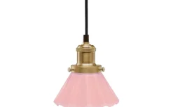 Fönsterlampor-PR Home August Veckad Fönsterlampa 15cm Mässing/Rosa