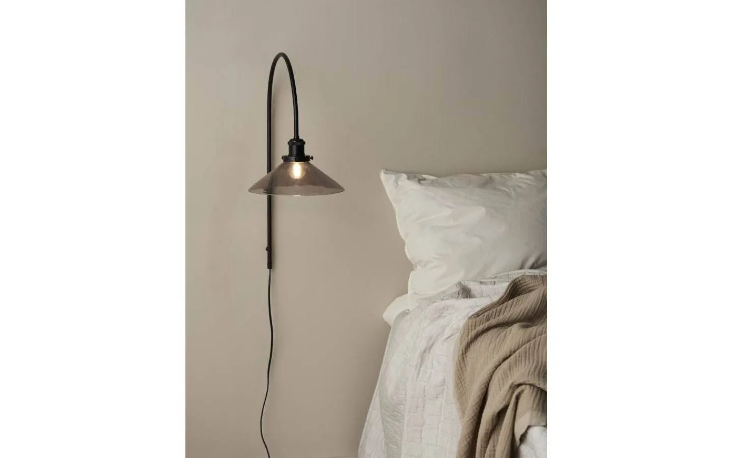 Lampetter-PR Home August Vägglampa 60cm Svart
