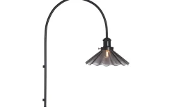 Lampetter-PR Home August Vägglampa Veckad 60cm Svart