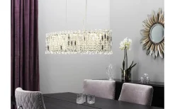Kristallampor|Avlånga Taklampor-Cottex Avenida Kristallampa 92cm