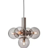 Vardagsrum|Hall & Trappa < CO Bankeryd Avenue Taklampa Nickel/Rök