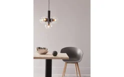 Vardagsrum|Hall & Trappa < CO Bankeryd Avenue Taklampa Svart/Klar