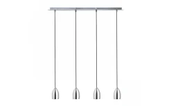 Avlånga Taklampor-Rendl Babades Taklampa 79cm Krom