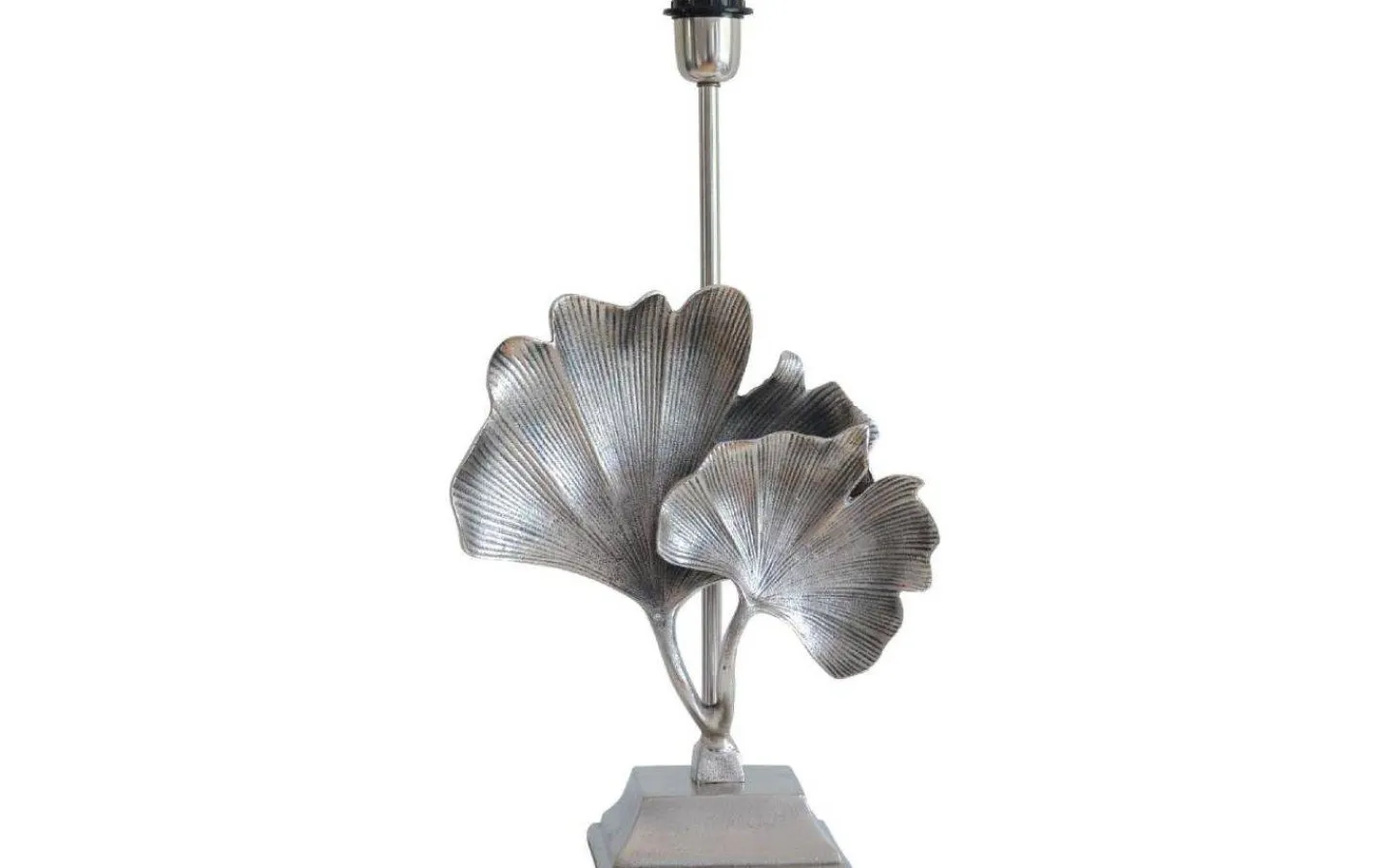 Lampfötter < Hallbergs Babylon Lampfot 48cm Antik Silver