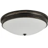 Plafonder-Oriva Balder Plafond 50cm Svart/Guld