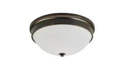 Plafonder-Oriva Balder Plafond 32cm Svart/Guld