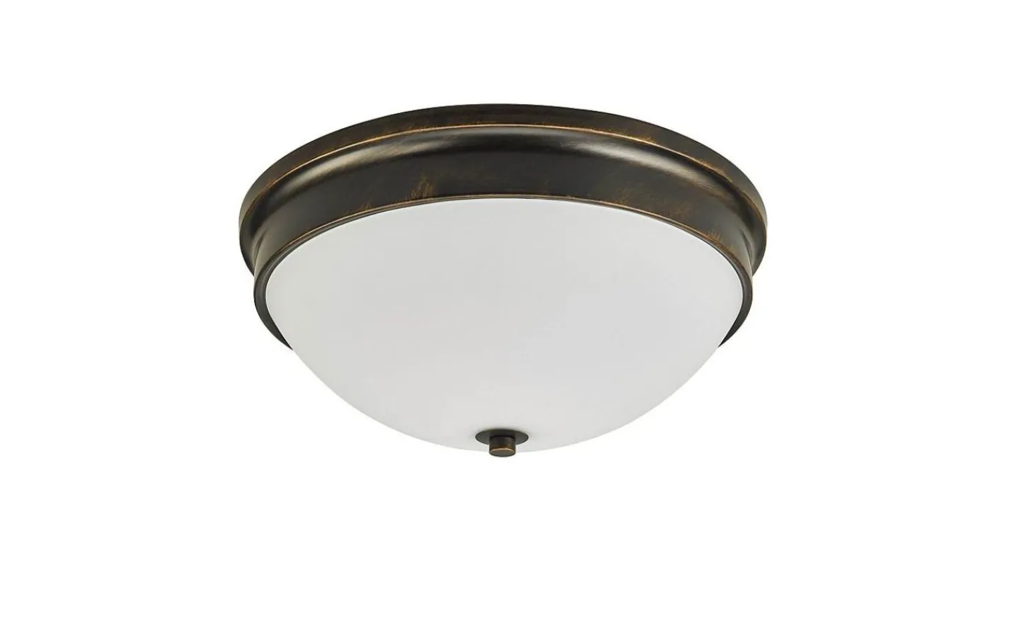 Plafonder-Oriva Balder Plafond 32cm Svart/Guld