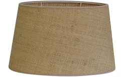 Ovala Lampskärmar < Hallbergs Bali Lampskärm Oval Ø25cm Natur