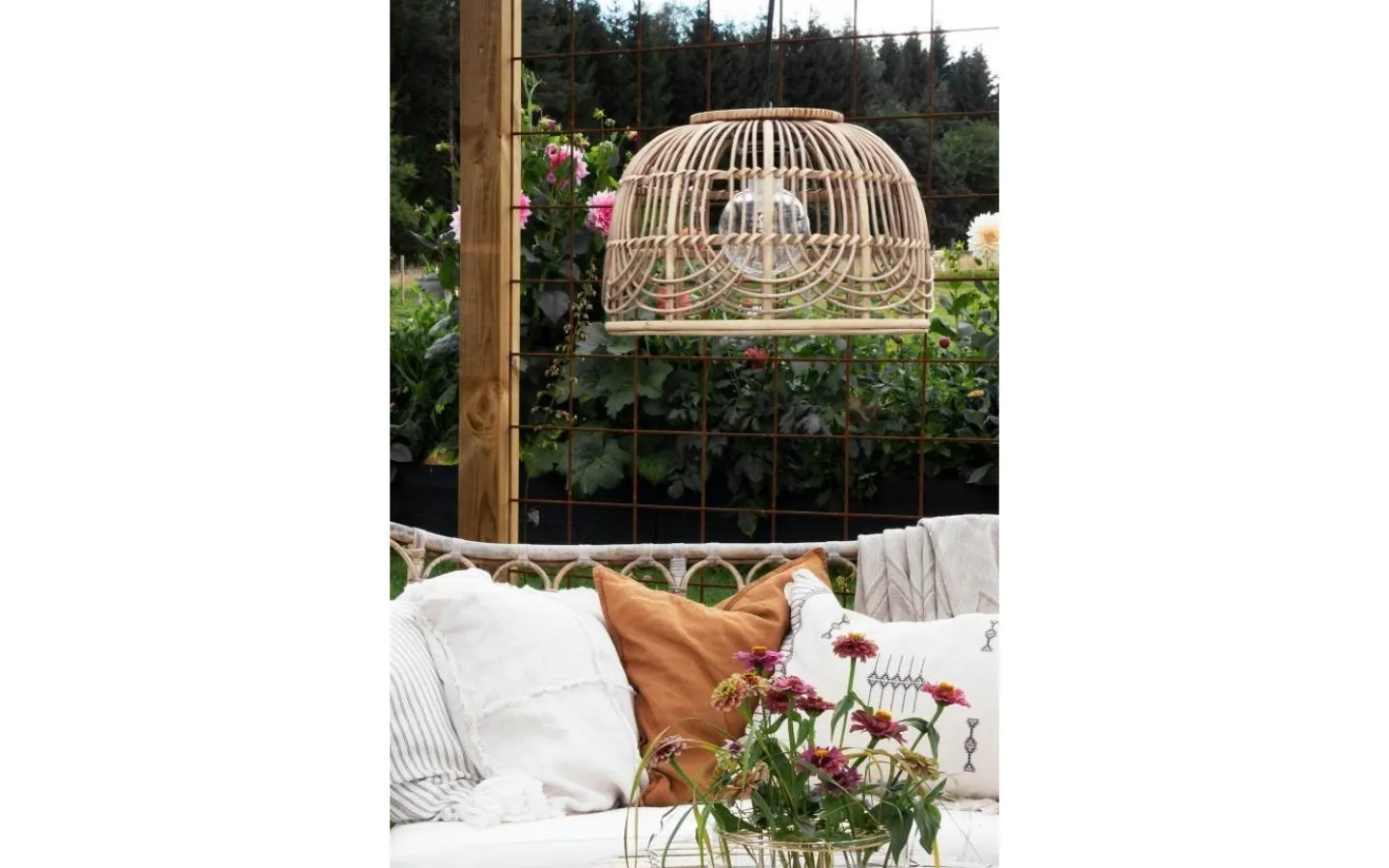 Vardagsrum|Kök & Matplats < Globen Lighting Bali Takskärm 50cm Natur