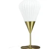 Bordslampor-Dyberg Larsen Ballon Bordslampa 45,5cm Opal/Mässing