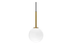 Fönsterlampor < Herstal Ballon Fönsterlampa 14cm Mässing/Opalglas