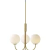 Vardagsrum-Herstal Ballon Taklampa 45cm Mässing