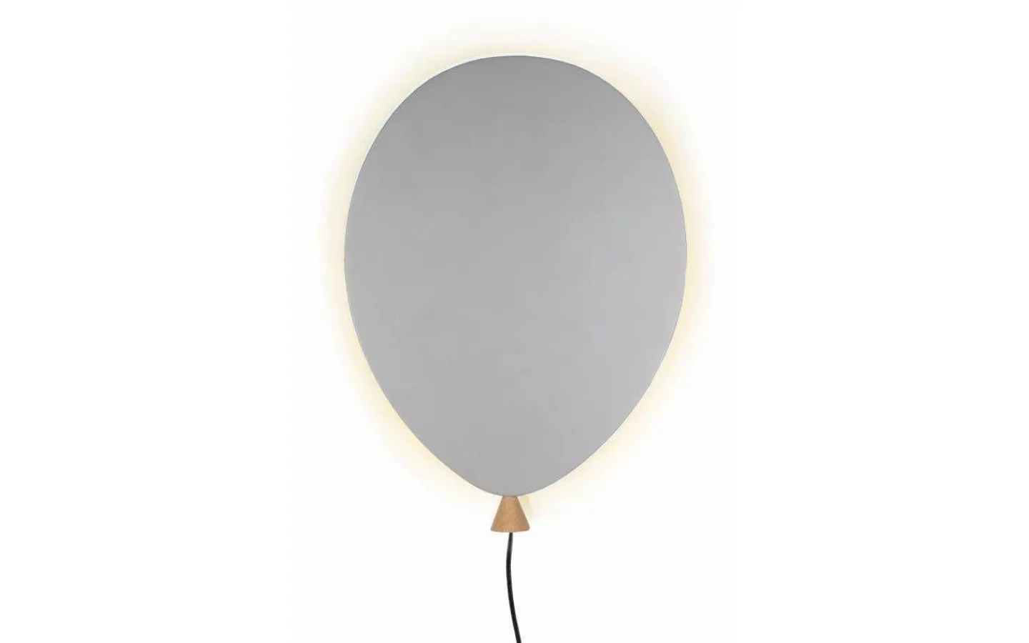 Barnrum < Globen Lighting Balloon Vägglampa 35cm LED 6W Grå