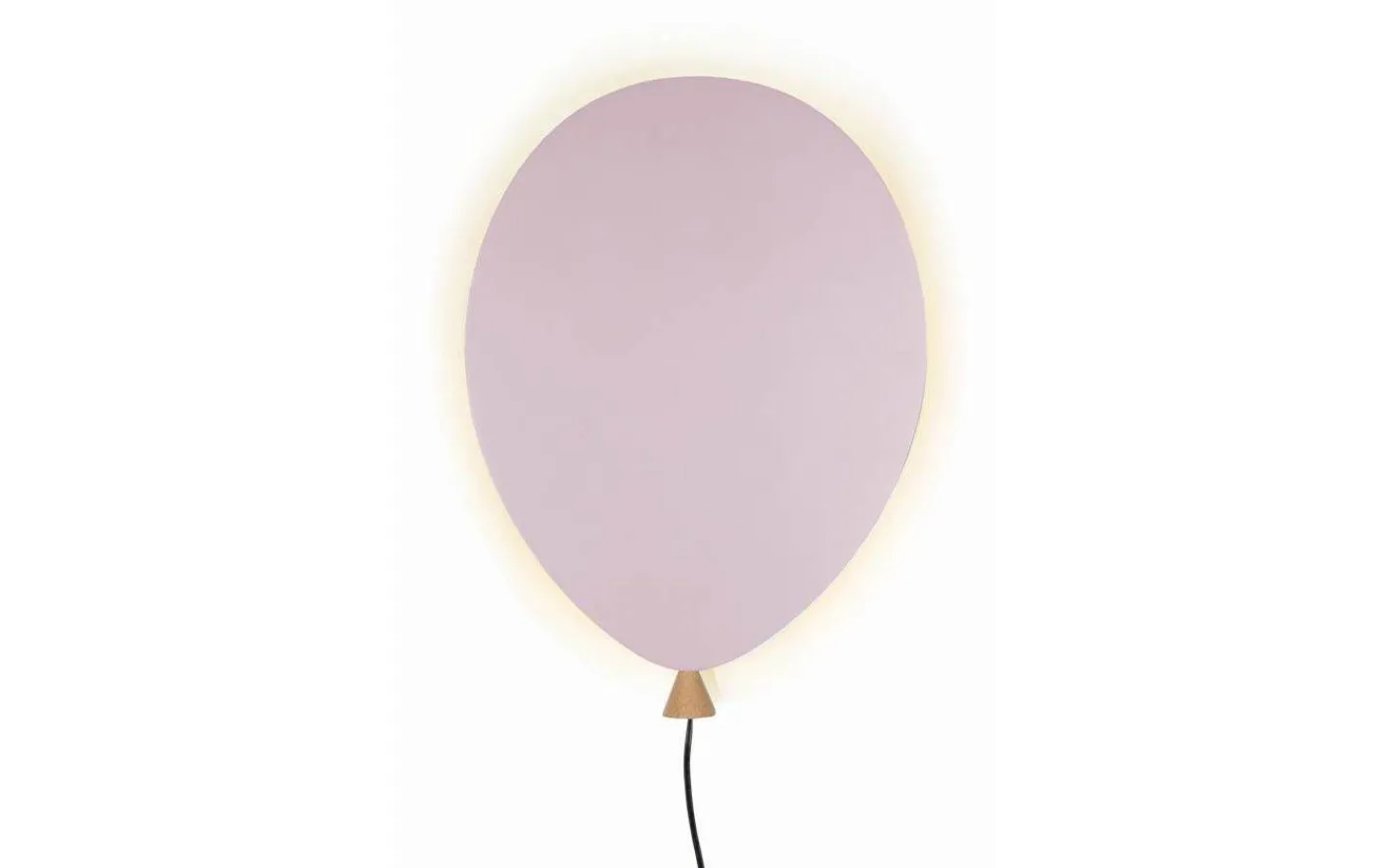 Barnrum < Globen Lighting Balloon Vägglampa 35cm LED 6W Rosa