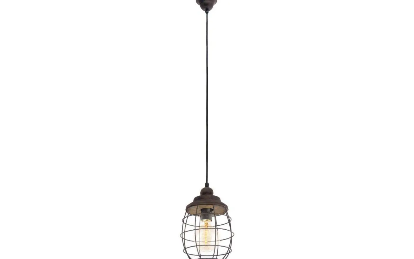 Fönsterlampor < Eglo Bampton Fönsterlampa 18cm Brun