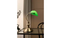 Skrivbordslampor-Markslojd Bankers Bordslampa 42cm Grön