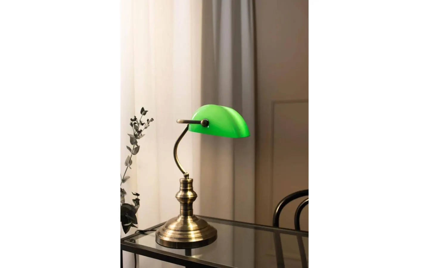 Skrivbordslampor-Markslojd Bankers Bordslampa 42cm Grön