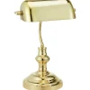 Skrivbordslampor < Markslojd Bankers Bordslampa 42cm Mässing