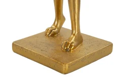 Bordslampor-Mauro Ferretti Barca Bordslampa Kanin 47cm Guld