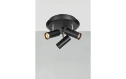 Hall & Trappa|Runda Takspotlights-Markslojd Barcelona Takspotlight Svart 3L