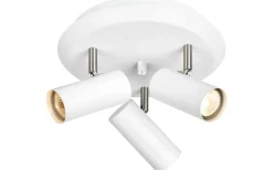 Hall & Trappa|Runda Takspotlights-Markslojd Barcelona Takspotlight Vit 3L