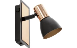Läslampor-Eglo Barnham Vägglampa LED Svart