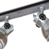 Takspot Med 2 Lampor < Eglo Barnstaple Takspotlight 48cm 2L Grå