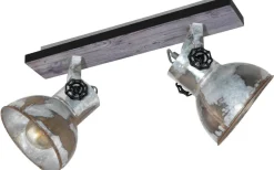 Takspot Med 2 Lampor < Eglo Barnstaple Takspotlight 48cm 2L Grå