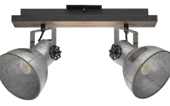Takspot Med 2 Lampor < Eglo Barnstaple Takspotlight 48cm 2L Grå
