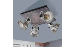 Takspot Med Minst 4 Lampor-Eglo Barnstaple Takspotlight 45cm 4L Grå