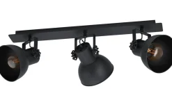 Avlånga Takspotlights|Takspot Med 3 Lampor < Eglo Barnstaple Takspotlight 75cm 3L Svart