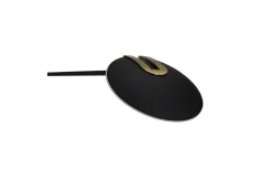 Uplight < Texa Design Barone 2L Golvlampa 1,8m LED CCT 27W+7W Dimbar Svart/Mässing