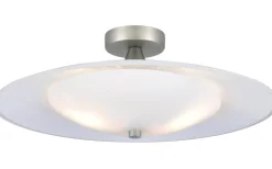 Plafonder < Halo Design Baroni Plafond Ø46cm Borstat Stål/Opal