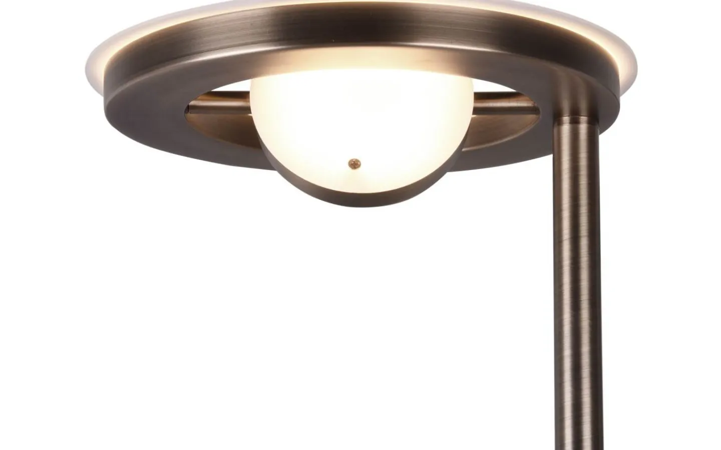 Uplight|Golvläslampor < Trio Lighting Barrie Golvlampa LED i mässing