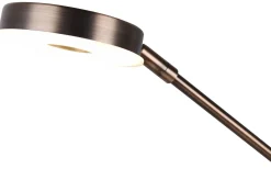 Uplight|Golvläslampor < Trio Lighting Barrie Golvlampa LED i mässing