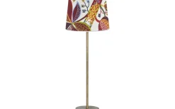 Bordslampor < PR Home Base Bordslampa 71cm Guld med mönstrad skärm