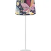 Bordslampor-PR Home Base Bordslampa 58cm Vit med mönstrad skärm