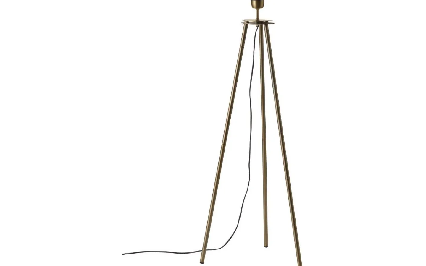 Golvfötter-PR Home Base Tripod Golvfot 105cm Antikmässing