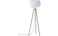 Golvfötter-PR Home Base Tripod Golvfot 105cm Antikmässing