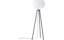 Golvlampor-PR Home Base Tripod Golvlampa 125cm Matt Svart/Vit