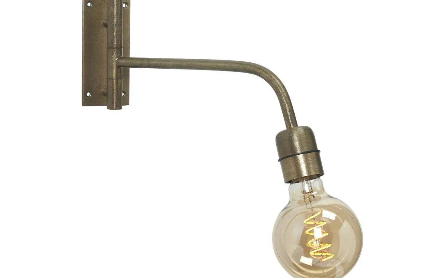 Lampetter-PR Home Base Vägglampa 34cm Beaten Gold