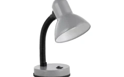 Skrivbordslampor-Eglo Basic Skrivbordslampa 30cm Silver