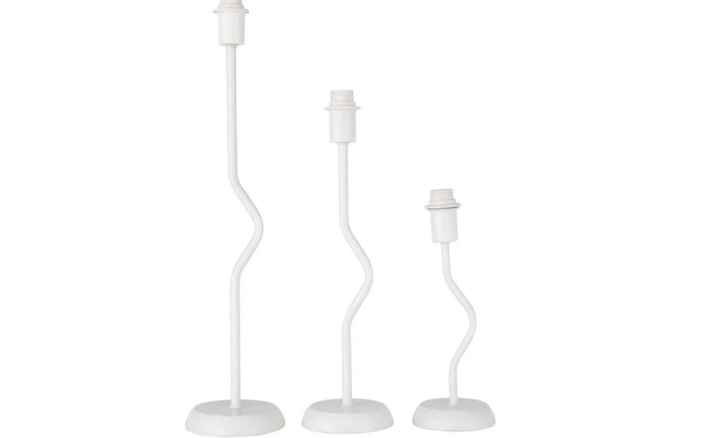 Lampfötter < Oriva Basic Z Lampfot 40cm Vit