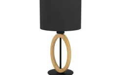 Bordslampor-Eglo Basildon Bordslampa 43cm Svart